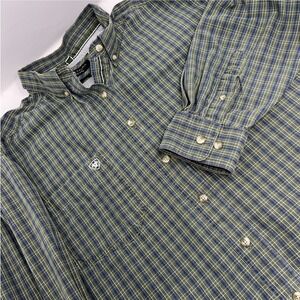 Ariat Pro Series Men's XXL Plaid Button Down Shirt Long Sleeve Rodeo Cowboy